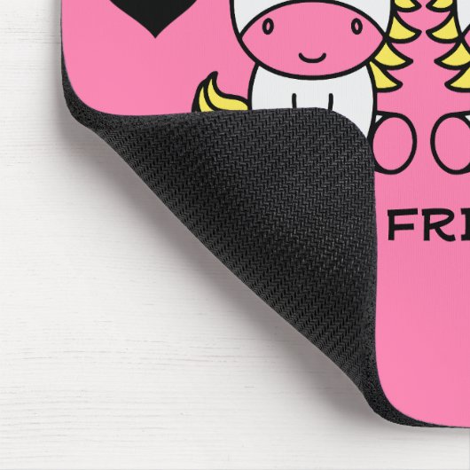 Unicorn Twin Sister Mousepad (Ecke)