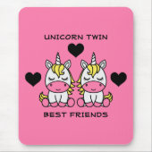 Unicorn Twin Sister Mousepad (Vorne)