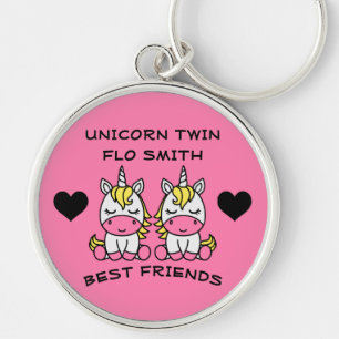Unicorn Twin Sister Schlüsselanhänger