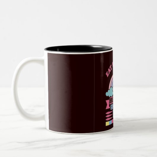 Unicorn Typografy Magic" Tasse (Links)