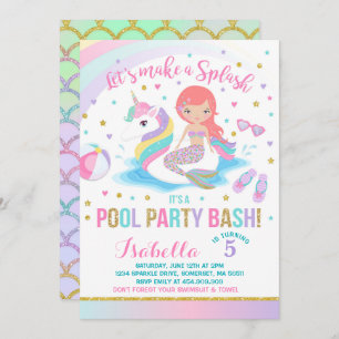 Unicorn u. einladung