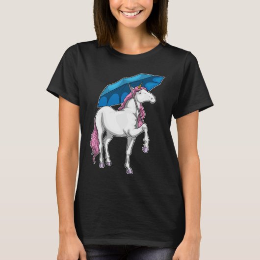 Unicorn Umbrella T-Shirt (Vorderseite)