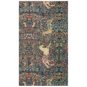 UNICORN UND DEINE, BLUME, WALDTIERE, blumenreich Tischdecke (Vorderseite)