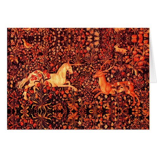UNICORN UND DEINE, BLUME, WALDTIERE, Rote Flora (Vorderseite (Horizontal))