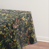 UNICORN UND GOTISCHE FANTASIE-BLUMEN, BLUMENmotive Tischdecke (Beispiel)