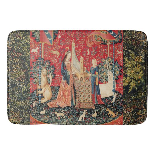 UNICORN UND LADY PLAYORGAN MIT TIEREN BADEMATTE (Vorderseite)