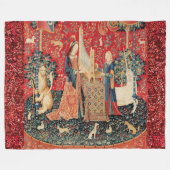 UNICORN UND LADY PLAYORGAN MIT TIEREN FLEECEDECKE (Vorderseite (Horizontal))