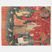 UNICORN UND LADY PLAYORGAN MIT TIEREN FLEECEDECKE (Vorderseite (Horizontal))