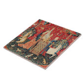 UNICORN UND LADY PLAYORGAN MIT TIEREN FLIESE (Seite)