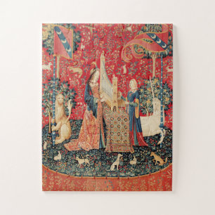 UNICORN UND LADY PLAYORGAN MIT TIEREN PUZZLE