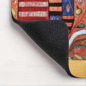 UNICORN UND MEDIEVA FANTASY BLUME, FLORALMOTIFS MOUSEPAD (Ecke)