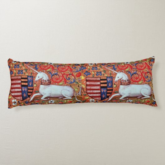 UNICORN UND MEDIEVA FANTASY BLUME, FLORALMOTIFS SEITENSCHLÄFERKISSEN (Rückseite)