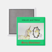 Unicorn und Mirror Magnet (Vorderseite/Rückseite)