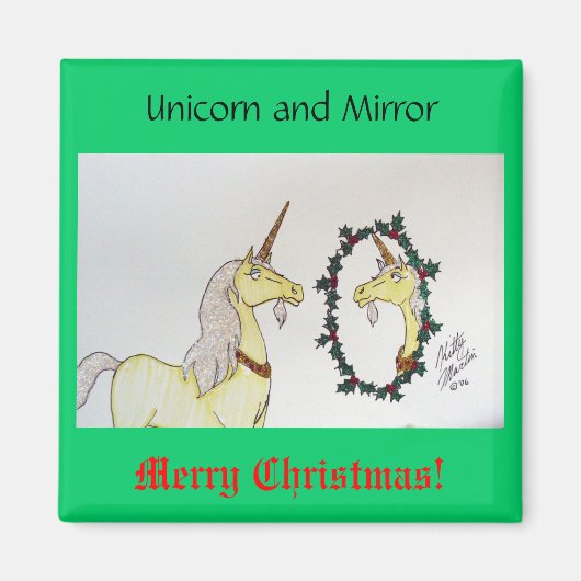 Unicorn und Mirror Magnet (Vorne)