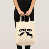 Unicorn und Narwhal Tragetasche (Vorderseite (Produkt))