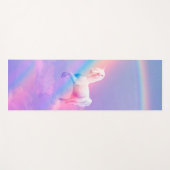 Unicorn und Regenbogen Yogamatte (Vorderseite (Horizontal))