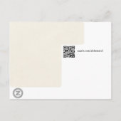 Unicorn und Stag Postkarte (Rückseite)