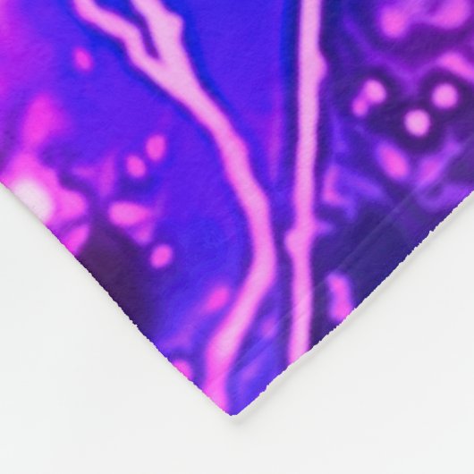 Unicorn-Universum-Fleece-Decke Fleecedecke (Ecke)