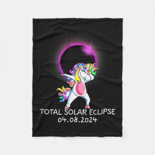 Unicorn USA Total Solar Eclipse 8. April Fleecedecke
