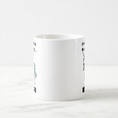 Unicorn verbunden mit dem Universum Unicorn Kaffeetasse (Mittel)