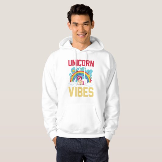 Unicorn Vibes Hoodie (Vorne ganz)