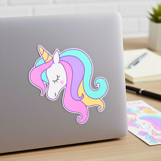 Unicorn Vinyl Sticker