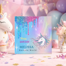 Unicorn-Visitenkarte