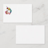 Unicorn visitkort visitenkarte (Vorne/Hinten)