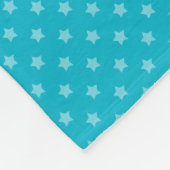 Unicorn * Wählen Sie Ihre Hintergrundfarbe Fleecedecke (Ecke)