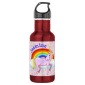 Unicorn Wasser Flasche Trinkflasche (Vorderseite)