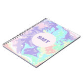 Unicorn Wasserfarbenpasten Notizblock (Linke Seite)