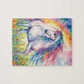 Unicorn Watercolor Puzzle (Horizontal)