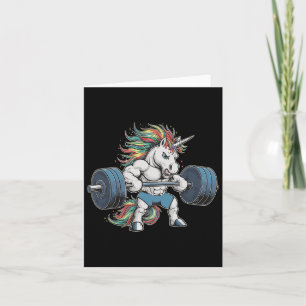 Unicorn Weightlift Fitness Gym Karte