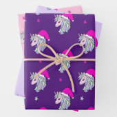 Unicorn Weihnachtsgeschenkpapier Geschenkpapier Set (Beispiel)