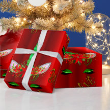 Unicorn Weihnachtsglaube Red