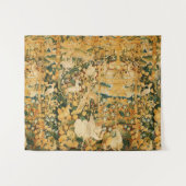 UNICORN, WEISSER GRIFFIN, TIERE, FANTASTISCHE BLUM WANDTEPPICH (Vorderseite (Horizontal))