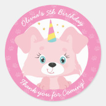 Unicorn Welppy Birthday