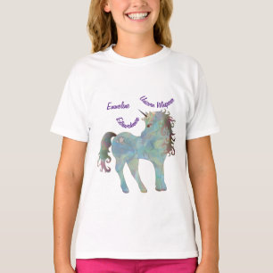 Unicorn Whisperer I Liebe Unicorns Personenname T-Shirt