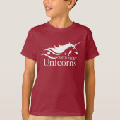 Unicorn - Wild über Unicorns T-Shirt (Vorderseite)