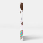 Unicorn with Coffee iPhone Hülle (Linke Seite)