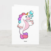 Unicorn with Water bubbles.PNG Karte (Rückseite)