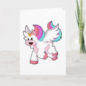 Unicorn with Wing.PNG Karte (Vorderseite)