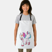 Unicorn with Wing.PNG Schürze (Insitu)