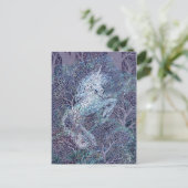 Unicorn Woods Deva Postkarte (Stehend Vorderseite)