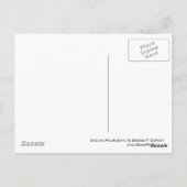 Unicorn Woods Deva Postkarte (Rückseite)