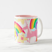Unicorn Wrap Tasse (VorderseiteRechts)