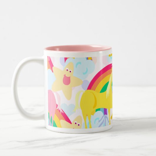 Unicorn Wrap Tasse (Links)