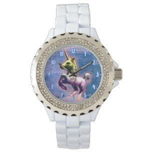 Unicorn Wrist Watch (blau) Armbanduhr