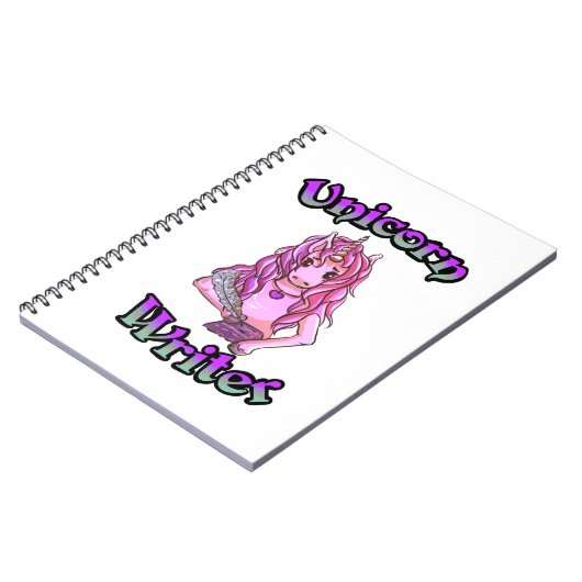 Unicorn Writer Notizblock (Linke Seite)