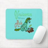 Unicorn Writer Rule Mousepad (Mit Mouse)